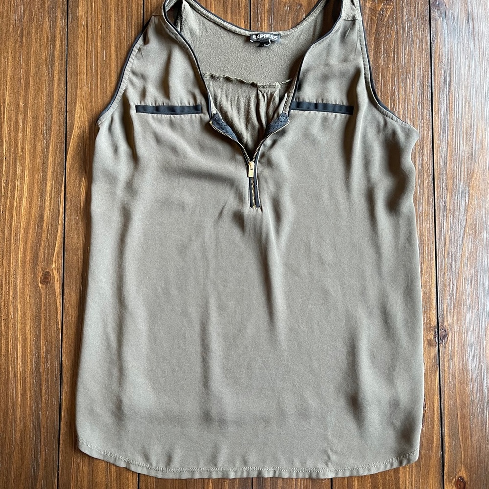 Brown blouse